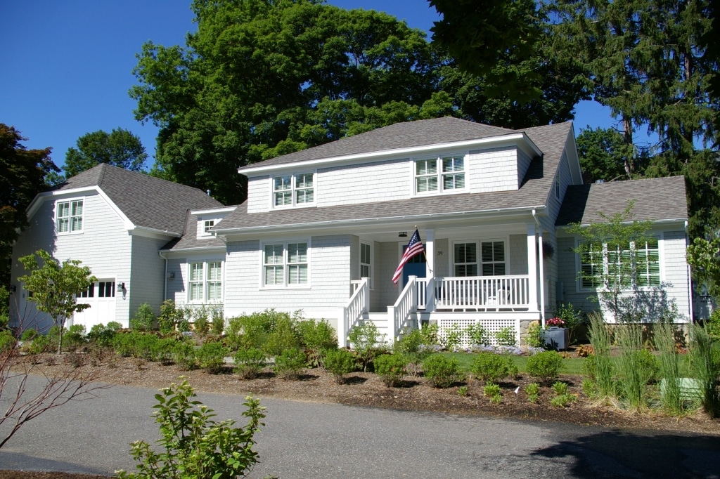 Existing home retrofitted and renovated into a Green Home in CT