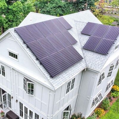 positive Energy Home solar panels