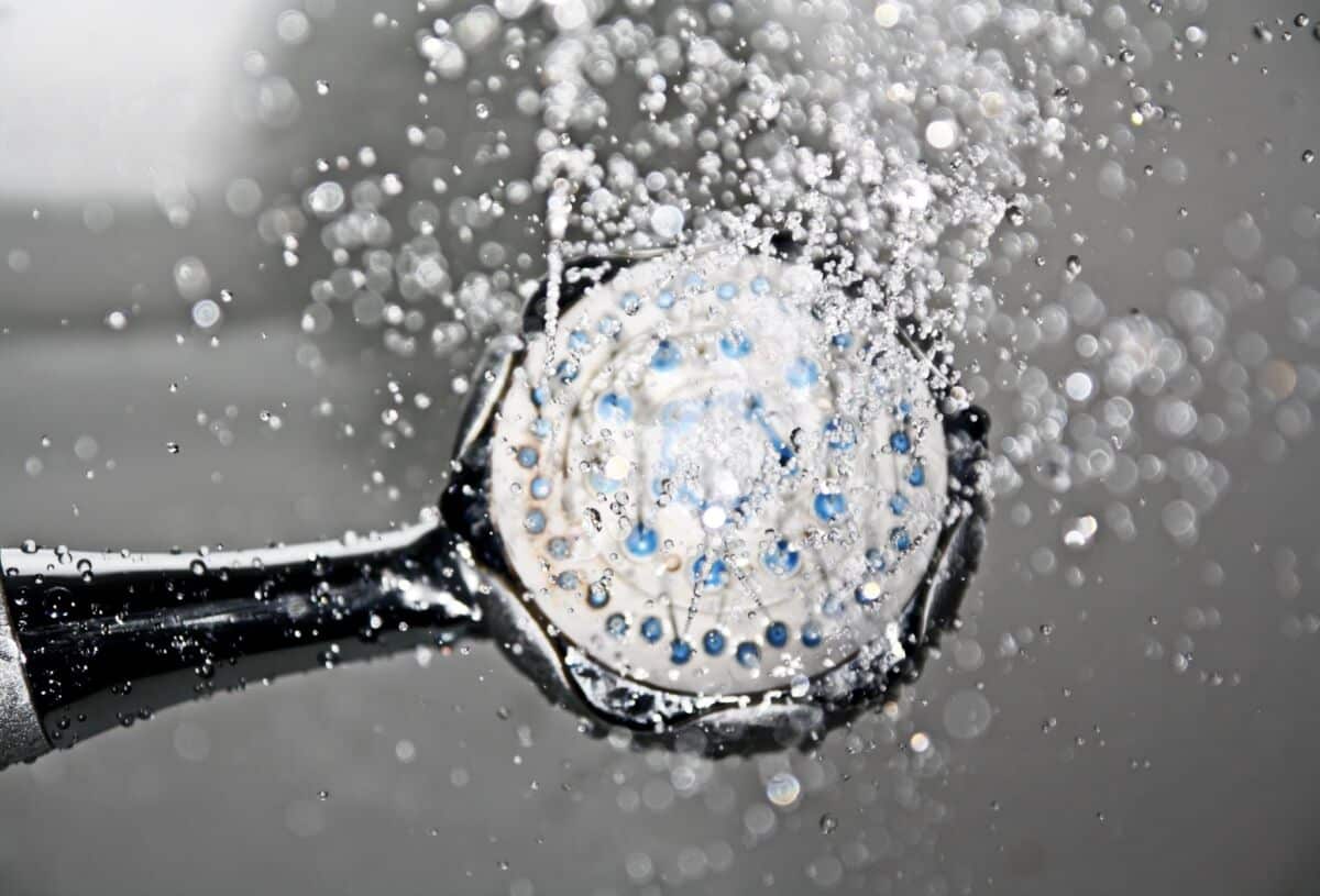 water sense shower head
