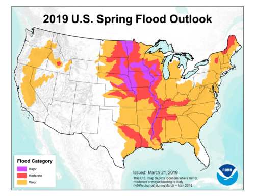 NOAA Spring Flood Outlook for US and BPC Service Area