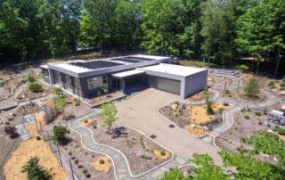 net zero energy home in Pound Ridge NY