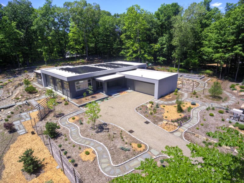 net zero energy home in Pound Ridge NY