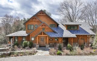 LEED Platinum Certified Home in New Canaan CT Front View