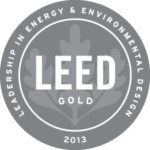 LEED Gold 2013 badge