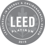 LEED Platinum 2015 badge