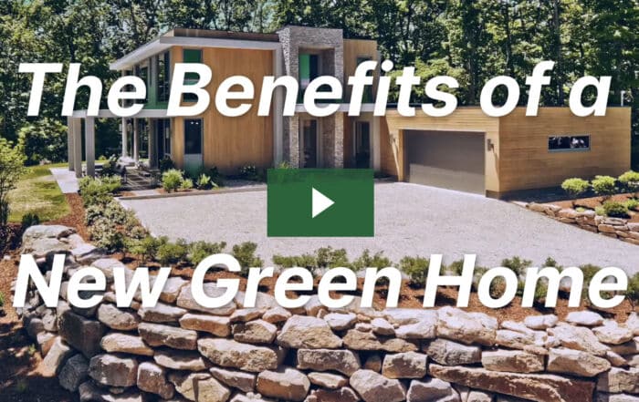 The Benefits of a New Green Home videographic header image
