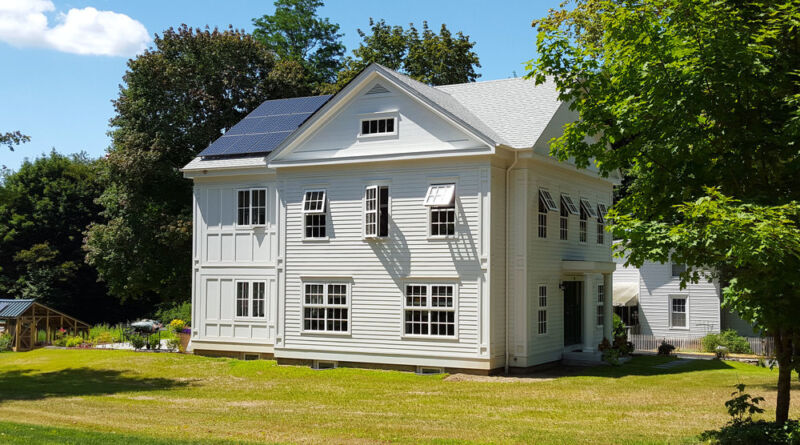 zero energy passive house