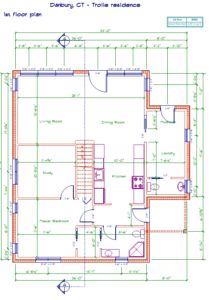 First floor plan