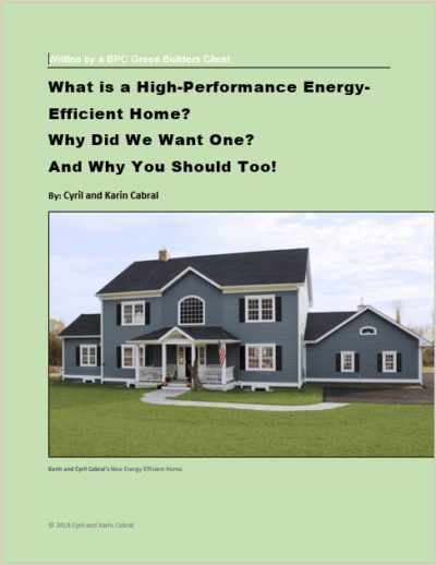 free ebook cover about energy efficient home in NY