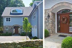 New-Canaan-net-zero-driveway-and-front-door