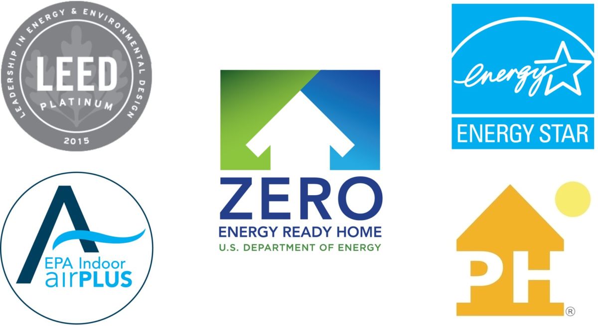 green building standard logos