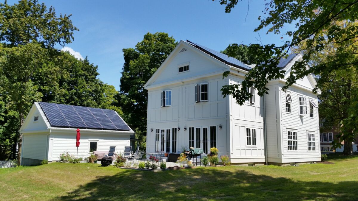 passive house colonial in CT